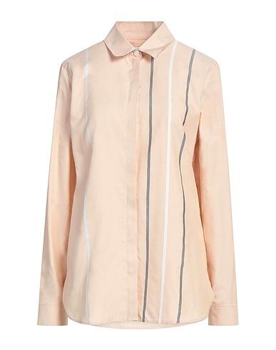 BURBERRY Patterned shirts & blouses Beige 100% Cotton