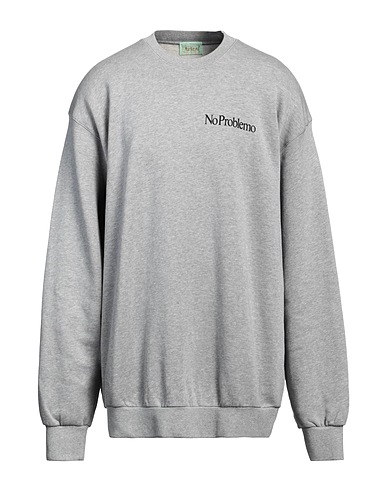ARIES Sweatshirt Grey 100% Cotton