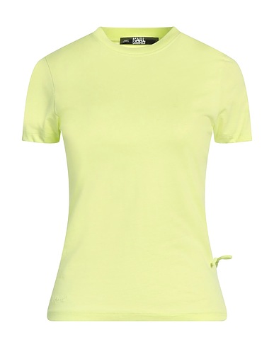 KARL LAGERFELD T-shirt Lime green 100% Cotton