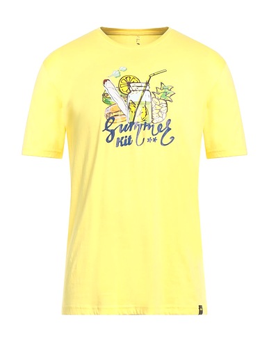 F**K PROJECT T-shirt Yellow 100% Cotton