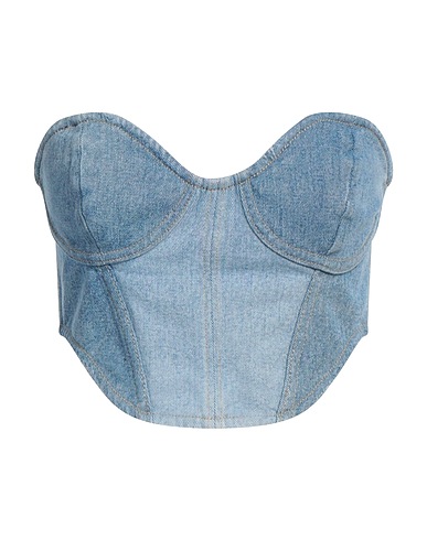 RETROFÊTE Bustier Blue 100% Cotton