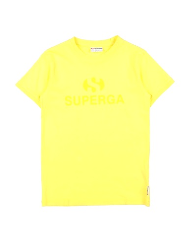 SUPERGA T-Shirt Gelb 100% Baumwolle