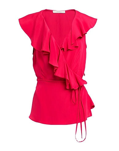 MALÌPARMI Top Fucsia 88% Acetato, 12% Seta