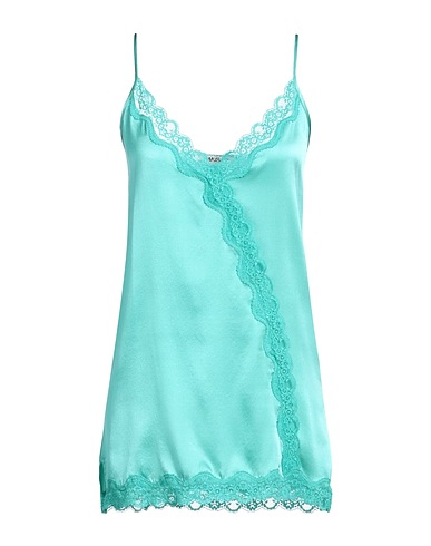 MAX & MOI Camisole Turquoise 95% Silk, 5% Elastane