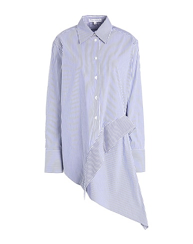 JW ANDERSON Striped shirt Blue 70% Cotton, 24% Polyamide, 6% Elastane