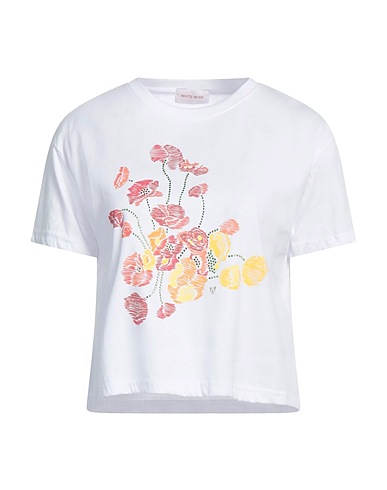 WHITE WISE T-shirt White 100% Cotton