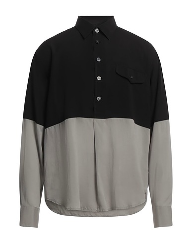 EMPORIO ARMANI Patterned shirt Black 100% Lyocell