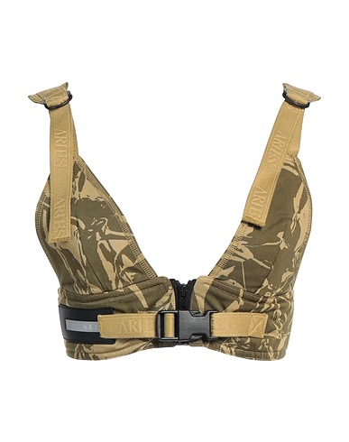 ARIES Top Verde militare 100% Cotone