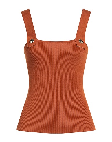 LIU •JO Top Tan 80% Viscose, 20% Nylon