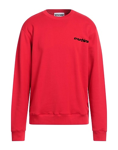 MOSCHINO Sweatshirt Red 100% Cotton