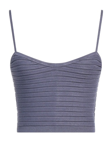 MARCIANO by GUESS Top Slate blue 86% Viscose, 12% Polyamide, 2% Elastane