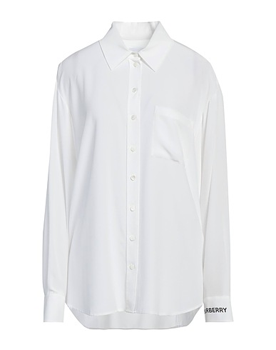BURBERRY Silk shirts & blouses White 100% Silk