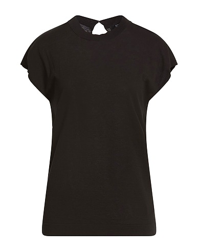 ALPHA STUDIO Sweater THE FINE ESSENTIALS Dark brown 100% Cotton