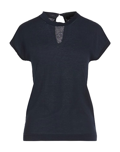 ALPHA STUDIO Pullover THE FINE ESSENTIALS BLU NOTTE 100% Coton