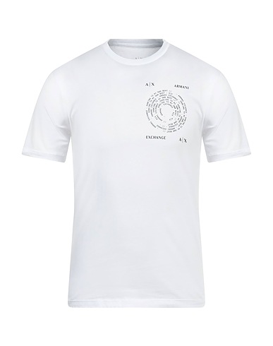 ARMANI EXCHANGE T-shirt White 100% Cotton