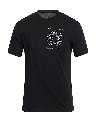ARMANI EXCHANGE T-shirt Black 100% Pima Cotton