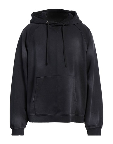 GUESS Hooded track jacket  Charcoal 100% Cotton