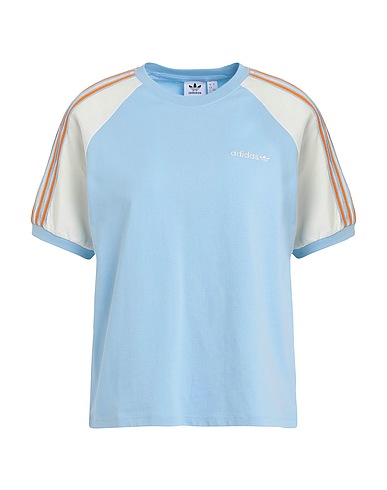 ADIDAS ORIGINALS T-shirt TEE
 Sky blue 100% Cotton