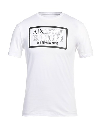 ARMANI EXCHANGE T-shirt White 100% Cotton