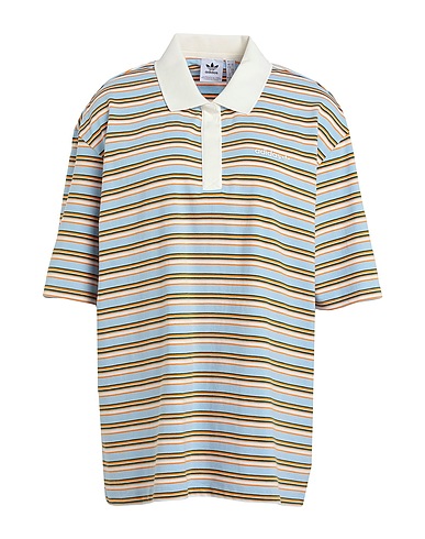 ADIDAS ORIGINALS Polo shirt OVRSZD STR POLO
 Sky blue 100% Cotton