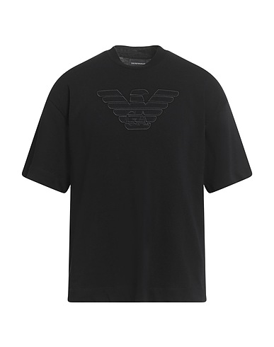 EMPORIO ARMANI T-shirt Black 100% Cotton