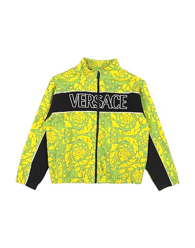 VERSACE YOUNG Sweatshirt Light green 100% Cotton