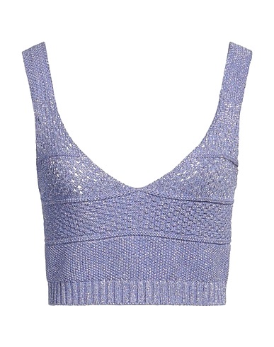LIU •JO Top Mauve 80% Viscose, 20% Metallic Polyester