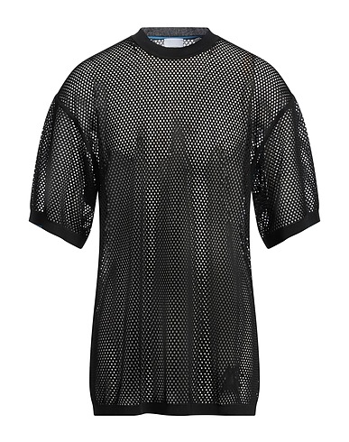 BURBERRY T-shirt Black 100% Viscose, Polyamide