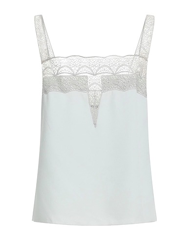 ALBERTA FERRETTI Camisole Light grey 65% Acetate, 35% Silk