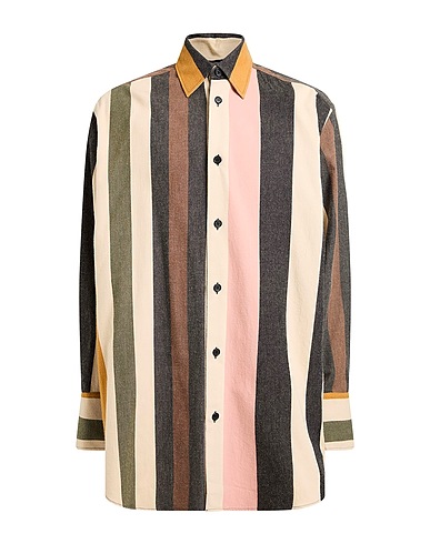 JW ANDERSON Striped shirt Beige 100% Cotton