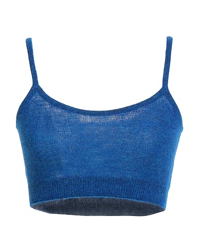 MARANT ÉTOILE Top Blue 63% Baby alpaca wool, 32% Polyamide, 5% Elastane