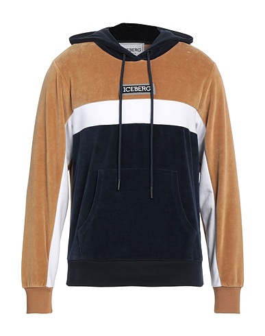 ICEBERG Hooded sweatshirt Camel 80% Cotton, 20% Polyamide, Polyester