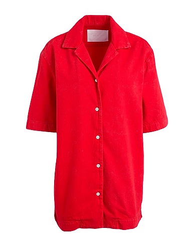 COS Denim shirt Red 90% Organic cotton, 10% Recycled cotton