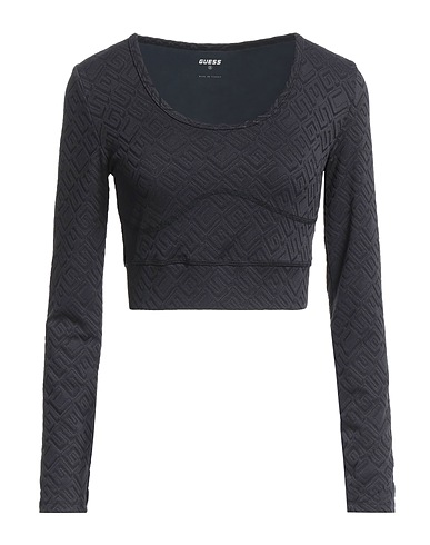 GUESS Top Charcoal 93% Polyester, 7% Elastane