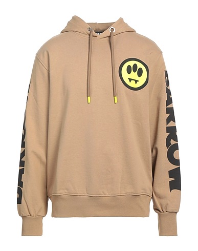 BARROW Hooded track jacket  Khaki 100% Cotton