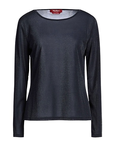 MAX MARA STUDIO Top Midnight blue 37% Acetate, 37% Polyamide, 26% Metallic fiber