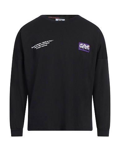 GCDS T-shirt Black 100% Cotton