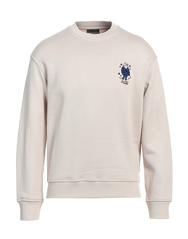 EMPORIO ARMANI Sweatshirt Beige 67% Modal, 33% Cotton, Elastane