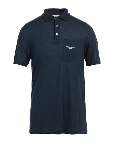 EMPORIO ARMANI Polo Azul noche 60% Lyocell, 40% Viscosa