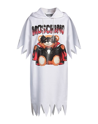 MOSCHINO Short dress White 56% Polyamide, 44% Cotton
