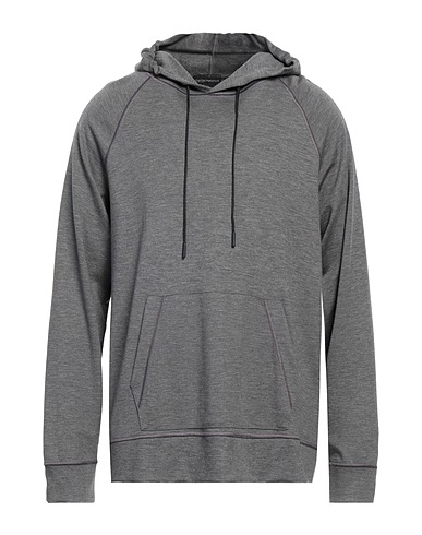 EMPORIO ARMANI Hooded sweatshirt Grey 58% Lyocell, 42% Virgin Wool