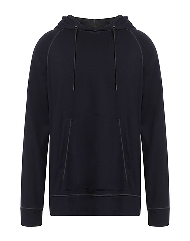 EMPORIO ARMANI Hooded track jacket  Midnight blue 58% Lyocell, 42% Virgin Wool