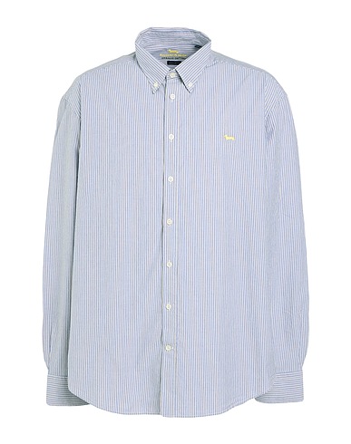 HARMONT & BLAINE Striped shirt Blue 100% Cotton
