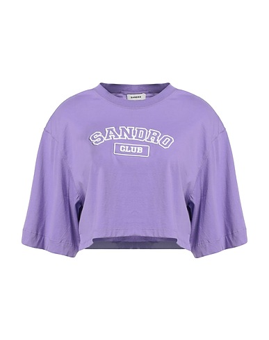 SANDRO Crop top 100% Cotton