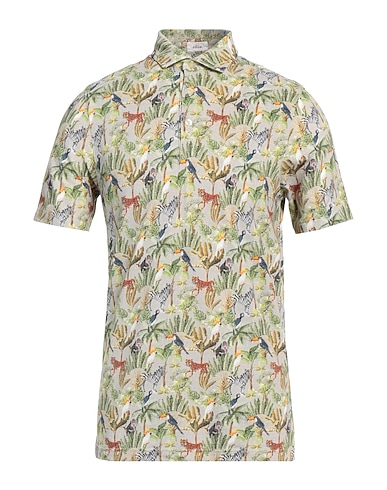 ALTEA Poloshirt Khaki 100% Baumwolle