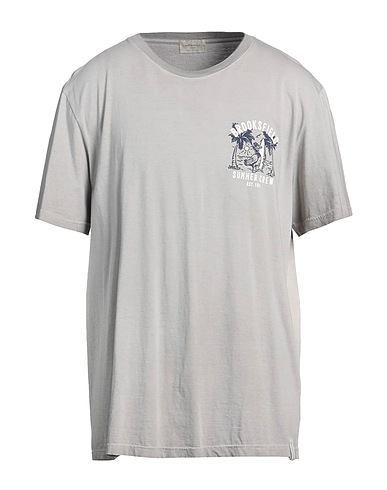 BROOKSFIELD T-shirt Grigio chiaro 100% Cotone