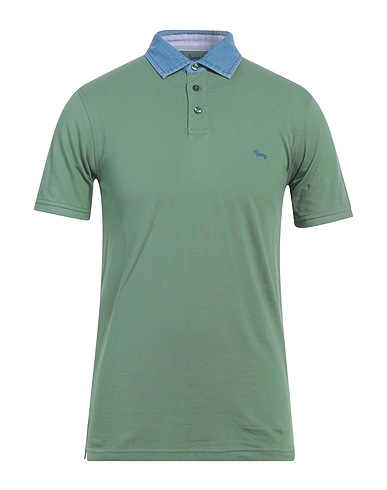 HARMONT & BLAINE Polo shirt Green 100% Cotton