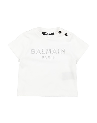 BALMAIN T-shirt White 100% Cotton
