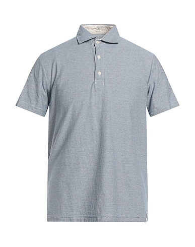 BROOKSFIELD Polo shirt Navy blue 100% Organic cotton