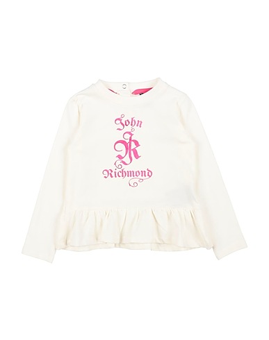 JOHN RICHMOND T-Shirt Elfenbein 95% Baumwolle, 5% Lycra®